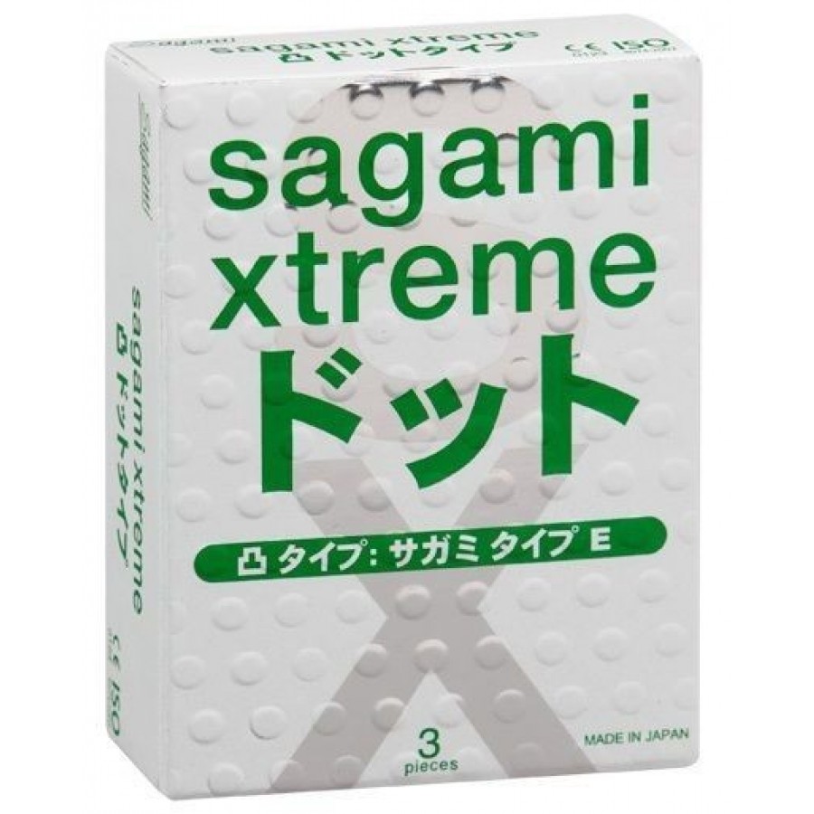 Презервативы SAGAMI Xtreme Type-E 3 шт