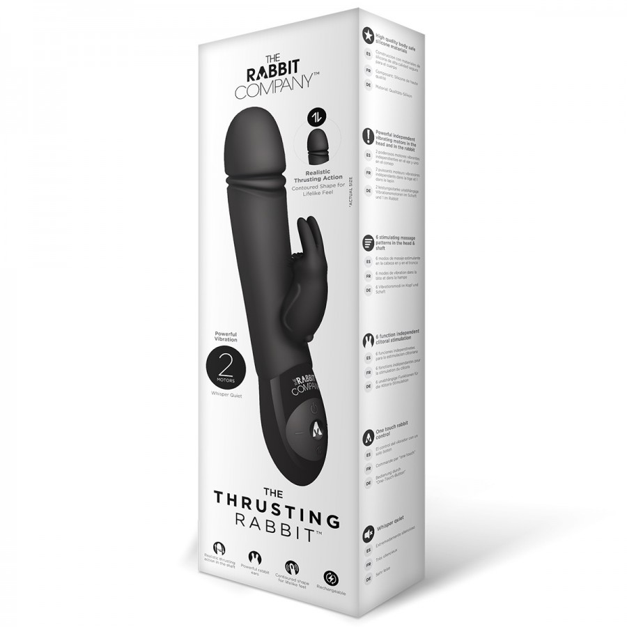 THRUSTING-КРОЛИК ЧЕРНЫЙ 12 РЕЖИМОВ The Rabbit Company