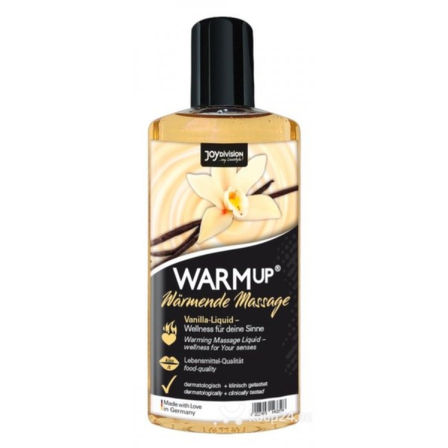 Съедобное массажное масло WARMup Vanilla, 150 мл