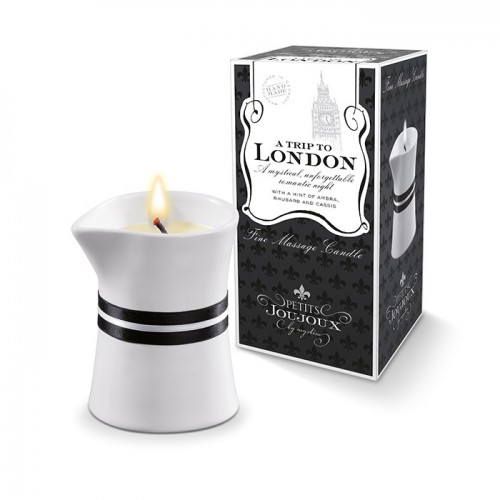 Массажная свеча Petits JouJoux London Амбра 120 г.