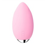 Розовый вибростимулятор клитора Candy с эффектом поцелуя рыбки SLS02-PINK 