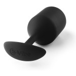 Профессиональная пробка для ношения B-vibe Snug Plug 4 BV-010-BLK Black