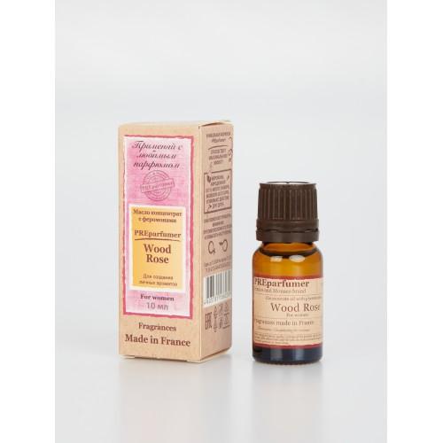 Patricem Preparfumer Масло концентрат для подготовки кожи к нанесению парфюма PREPARFUMER WOOD ROSE для женщин, 10 мл.