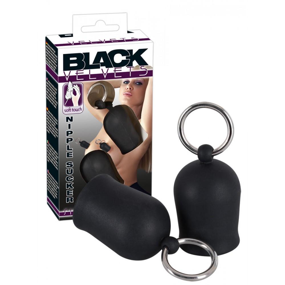 Вакуумные помпы для сосков Nipple Sucker Black Velvets