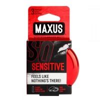 Презервативы в пластиковом кейсе ультратонкие MAXUS Sensitive Air №3