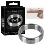 Металлическое эрекционное кольцо Cock Ring Steel M