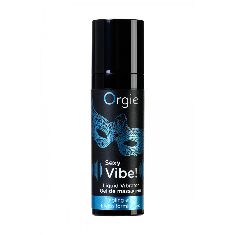 Гель для массажа ORGIE Sexy Vibe Liquid Vibrator с эффектом вибрации, 15 мл (жидкий вибратор)