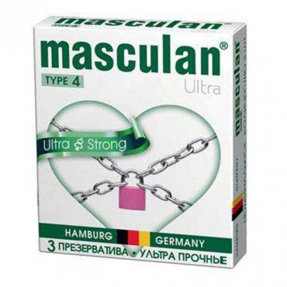 Презервативы Masculan "Strong" 3 шт.