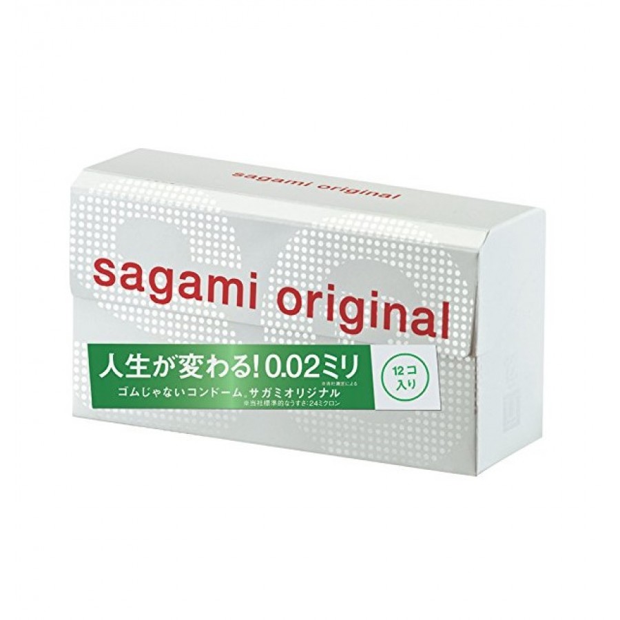 Самые тонкие презервативы Sagami Original 002 12 шт.