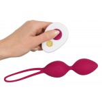 LUST Вагинальные шарики Love Balls малиновые 