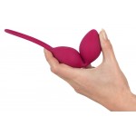 LUST Вагинальные шарики Love Balls малиновые 