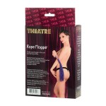 Флоггер из веревки TOYFA Theatre сиреневый