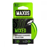 Презервативы в пластиковом кейсе набор MAXUS Mixed Air №3