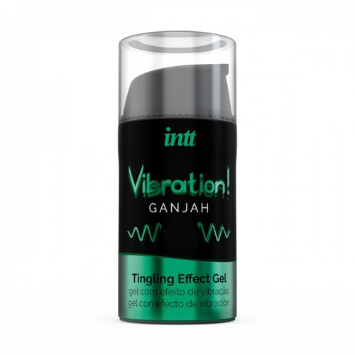 Интимный гель для клитора с эффектом вибрации INTT VIBRATION Ganjah 15 мл