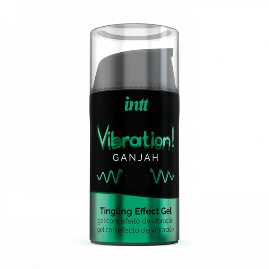 Интимный гель для клитора с эффектом вибрации INTT VIBRATION Ganjah 15 мл