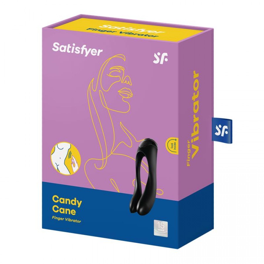 Пальчиковый вибратор Satisfyer Candy Cane