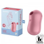Вакуумно-волновой стимулятор с вибрацией Satisfyer Cotton Candy Pink