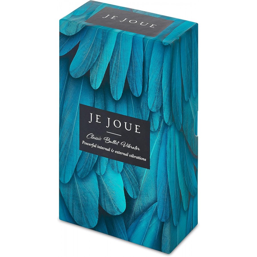  Вибропуля с насадкой для пальца Je Joue Classic Bullet Vibrator Teal