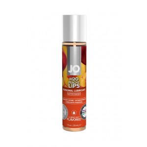 Вкусовой лубрикант Сочный персик JO Flavored Peachy Lips 30 мл.