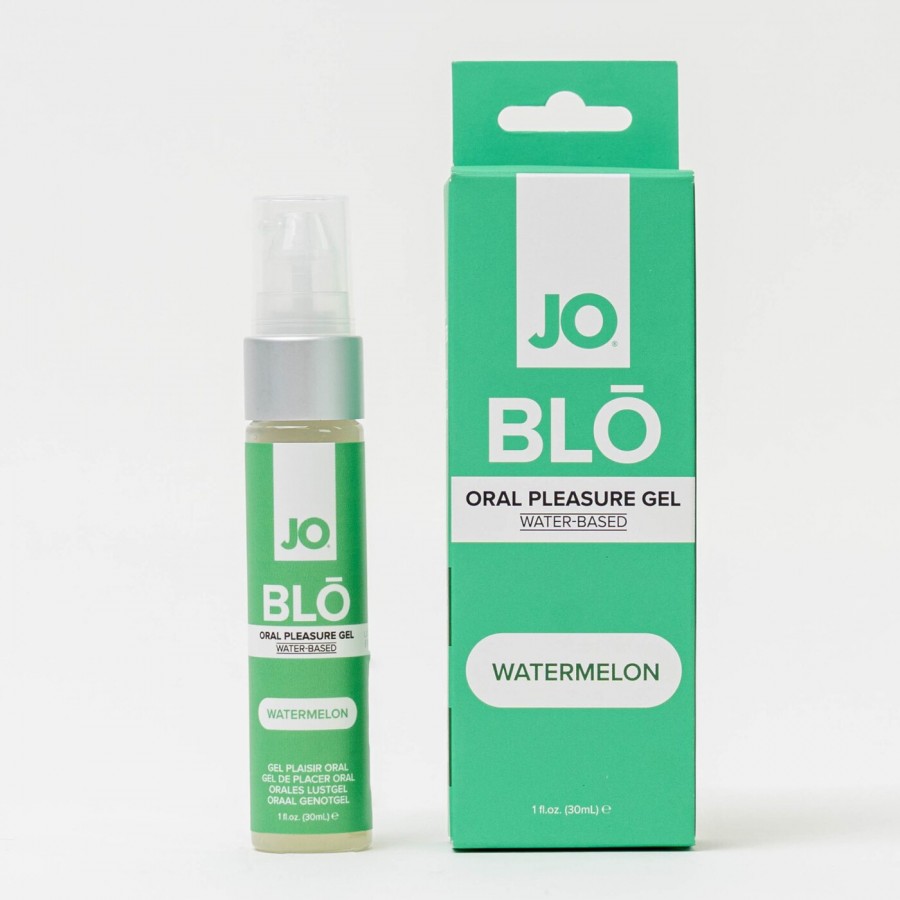 Вкусный гель для минета и глубокой глотки JO BLO Арбуз, 30 мл