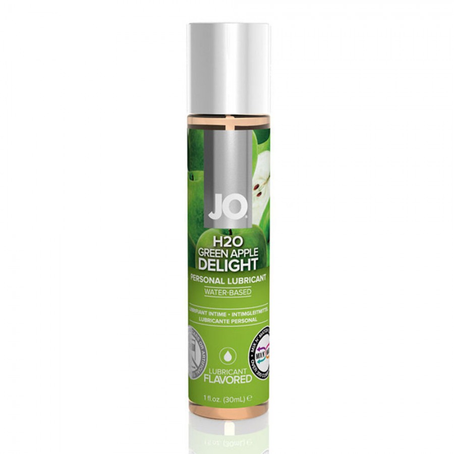 Вкусовой лубрикант Зеленое Яблоко JO Flavored Green Apple 30 мл.