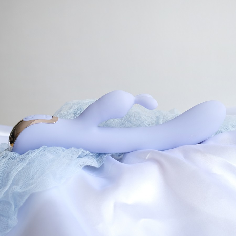 Вибратор-кролик LoveMagic Lacie 10 режимов 20 х 3,4 см
