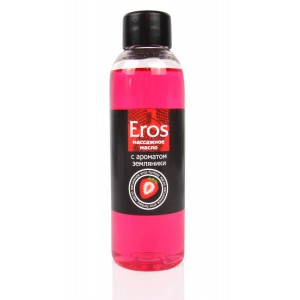 Съедобное массажное масло Bioritm Eros Земляника 75 мл
