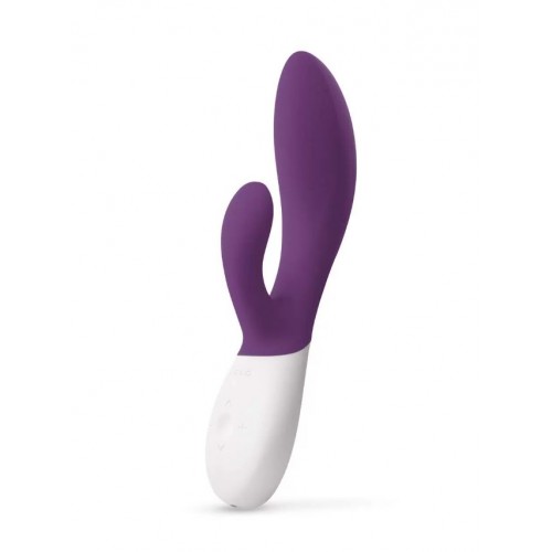 Люксовый вибратор-кролик с вращением кончика LELO INA Wave 2