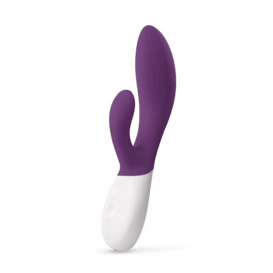 Люксовый вибратор-кролик с вращением кончика LELO INA Wave 2
