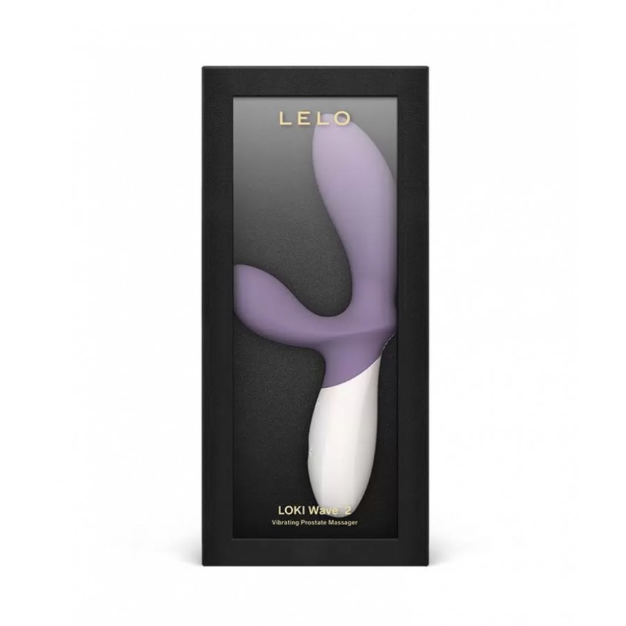 Люксовый массажер простаты Lelo Loki Wave 2 Violet Dusk
