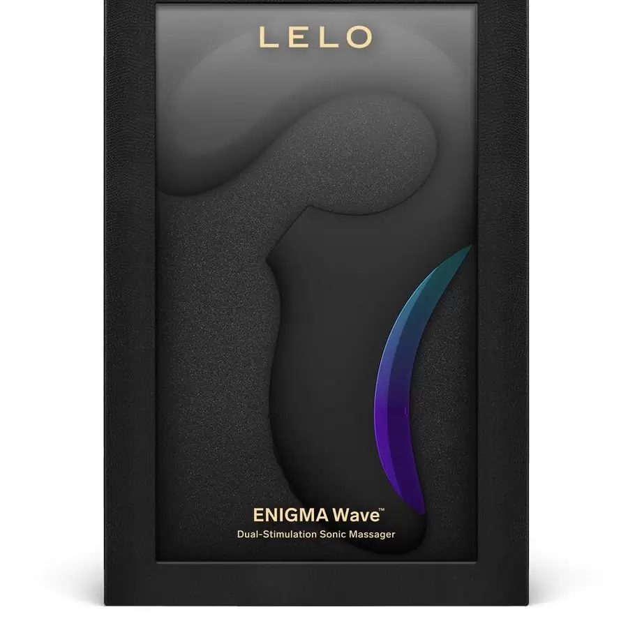 Инновационный ультразвуковой вибратор с имитацией фингеринга LELO Enigma Wave Black