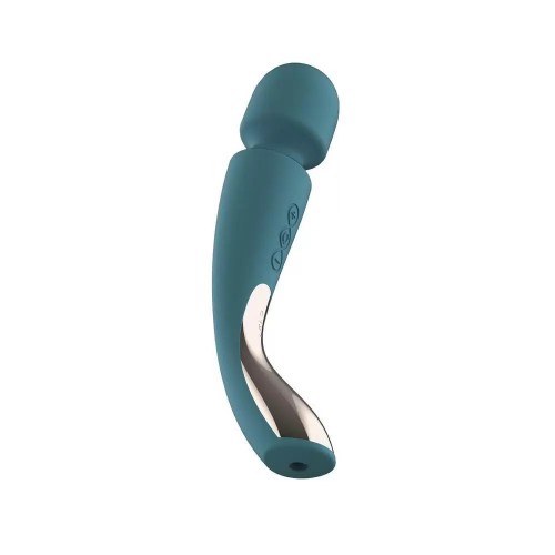 Люксовый ультра-мощный ванд-массажер LELO Smart Wand 2 Medium Ocean Blue