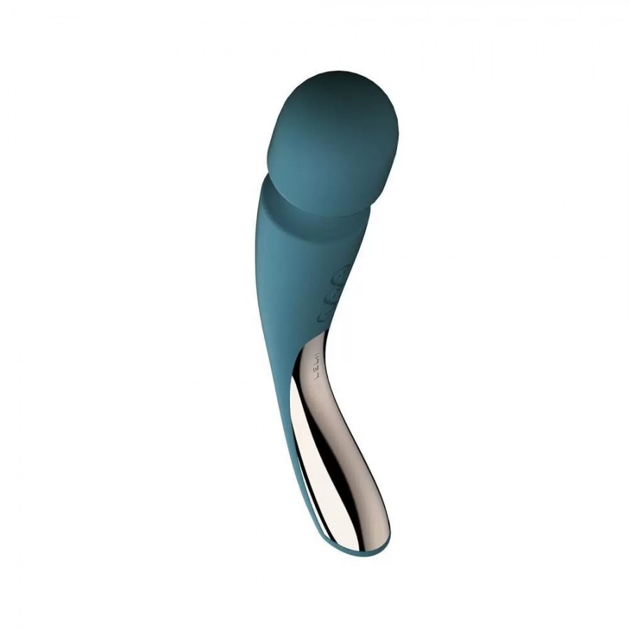 Люксовый ультра-мощный ванд-массажер LELO Smart Wand 2 Medium Ocean Blue
