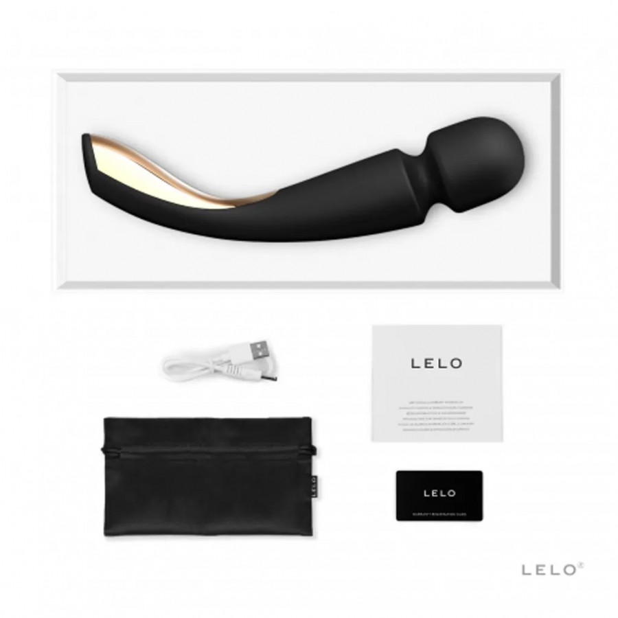 Люксовый ультра-мощный ванд-массажер LELO Smart Wand 2 Large Black