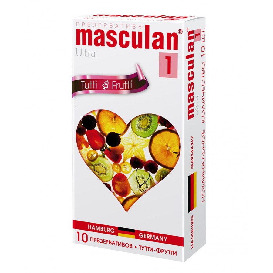 Презервативы Masculan Tutti-Frutti 10 шт.