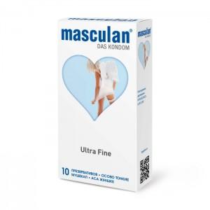 Тонкие презервативы Masculan Ultra Fine 10 шт.