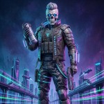 Мастурбатор с фрикциями, всасыванием, нагревом и приложением BeYourLover MOMONII Skull Men