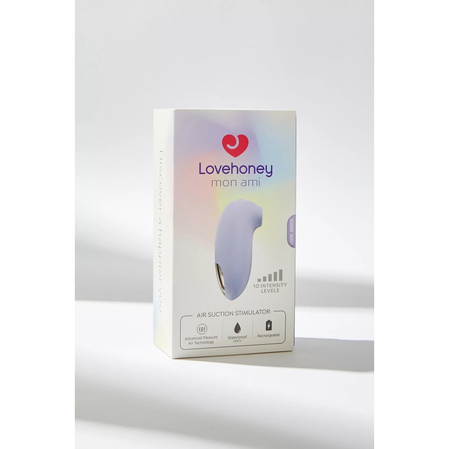 Бесконтактный клиторальный стимулятор Lovehoney Mon Ami Lilac