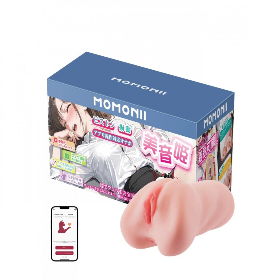 Компактная секс-машина для мужчин BeYourLover MOMONII Mionhime с вибрацией и поступательными движениями