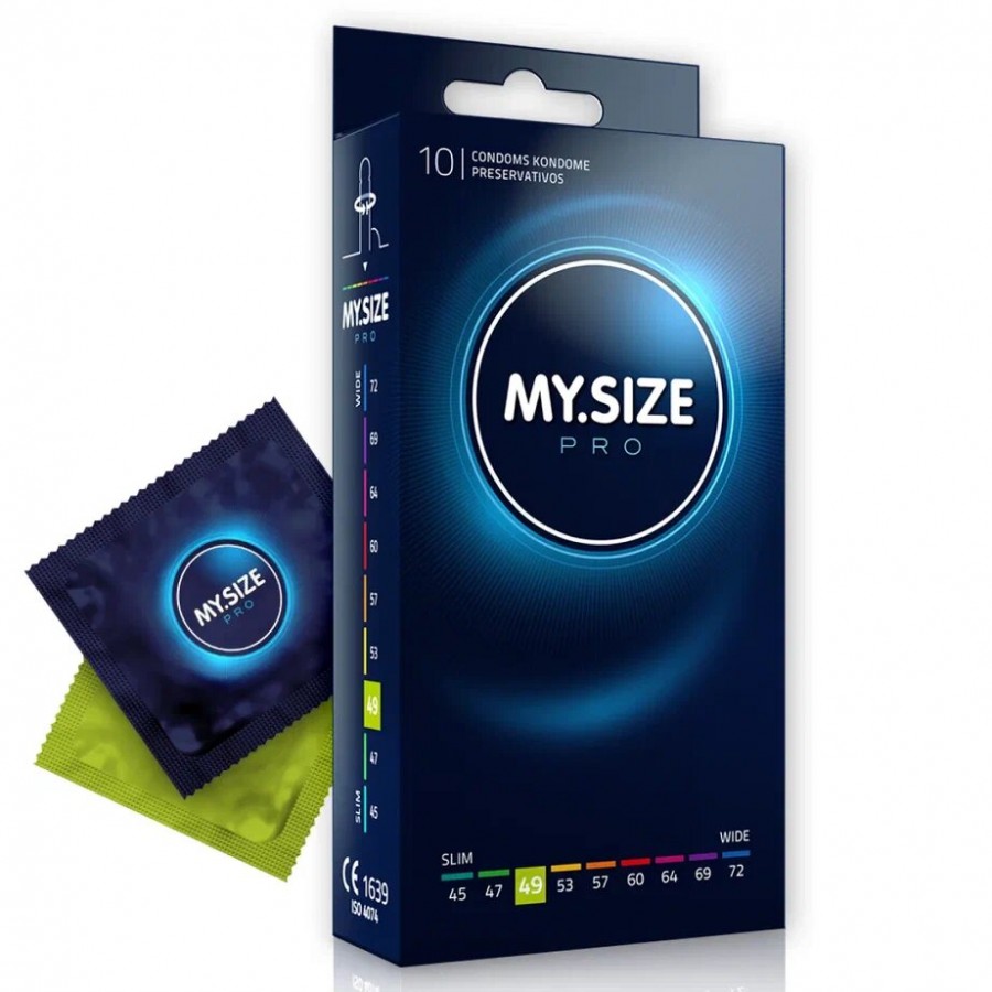 Презервативы MY.SIZE PRO 163х49 мм 10 шт