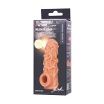 Увеличивающая насадка с открытой головкой KOKOS Nude Sleeve №4 10 см