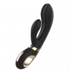 Вибратор-кролик с сенсорным управлением Nomi Tang Wild Rabbit 2 Black