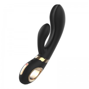 Вибратор-кролик с сенсорным управлением Nomi Tang Wild Rabbit 2 Black