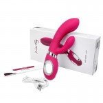 Вибратор-кролик с сенсорным управлением Nomi Tang Wild Rabbit 2 Pink