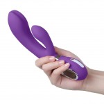 Вибратор-кролик с сенсорным управлением Nomi Tang Wild Rabbit 2 Violet