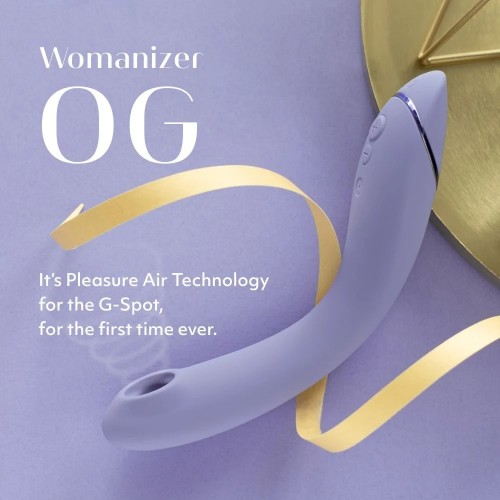 Бесконтактный стимулятор для точки G с вибрацией Womanizer OG Lilac