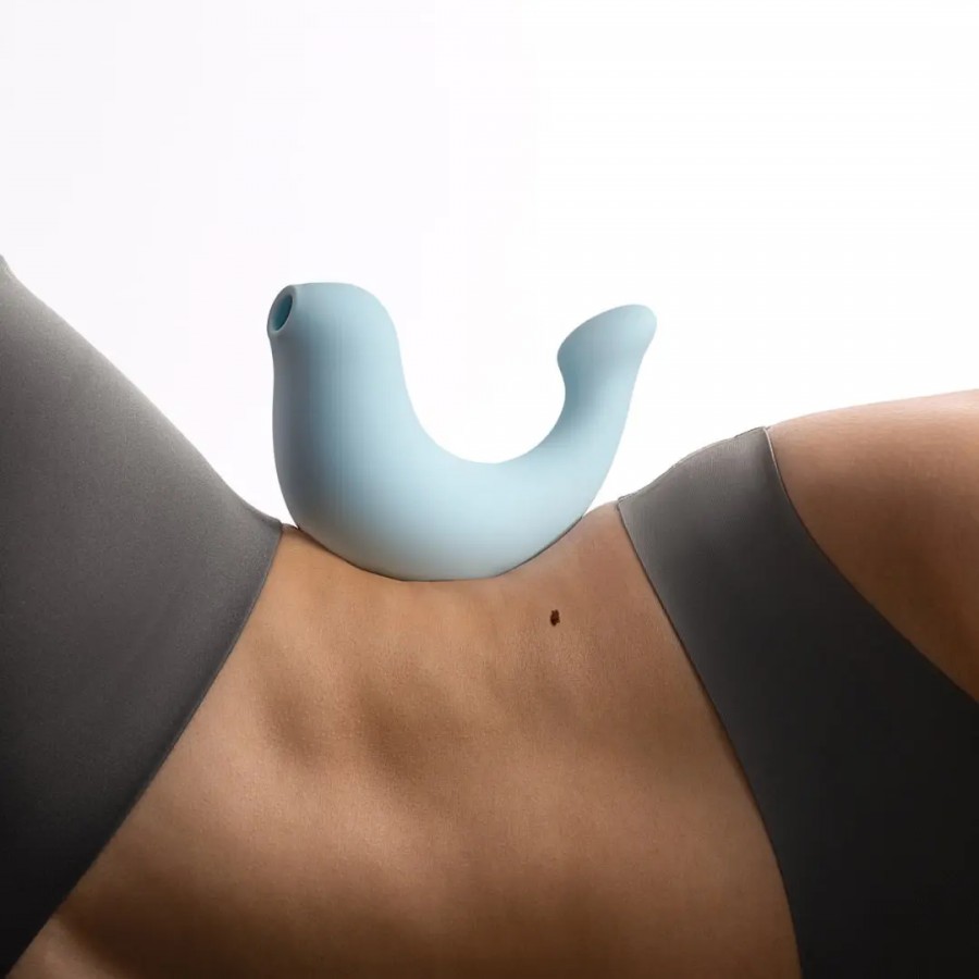 Двухсторонний вакуумно-волновой стимулятор с вибрацией Osuga G-Spa