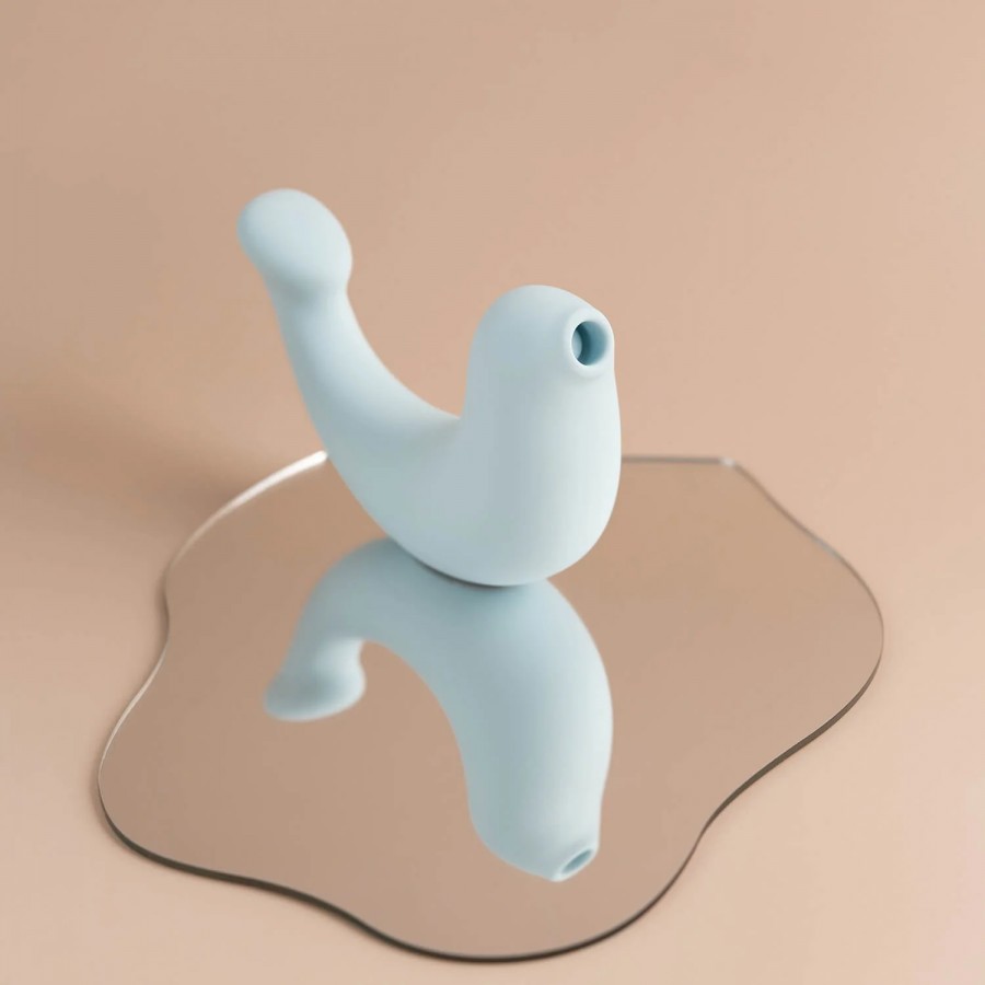 Двухсторонний вакуумно-волновой стимулятор с вибрацией Osuga G-Spa