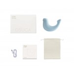 Двухсторонний вакуумно-волновой стимулятор с вибрацией Osuga G-Spa Yellow