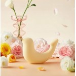 Двухсторонний вакуумно-волновой стимулятор с вибрацией Osuga G-Spa Yellow